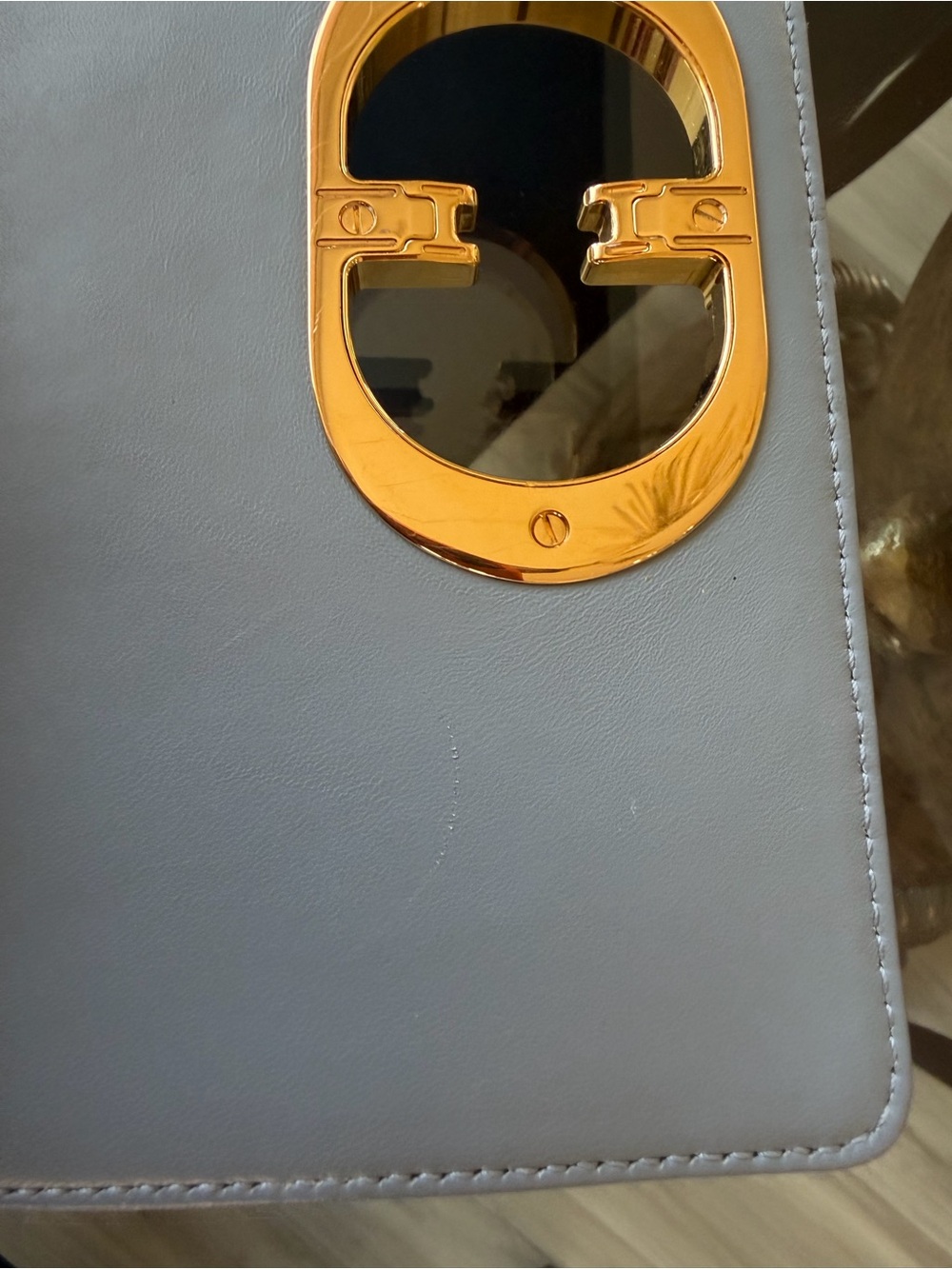 CHRISTIAN DIOR
Calfskin Cannage Small Caro Bag Cloud Blue - Picture 11 of 13